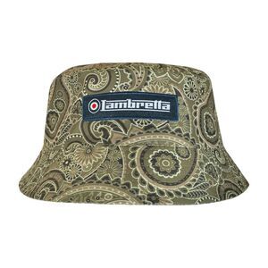 Lambretta Paisley Bucket Hat / Khaki Green